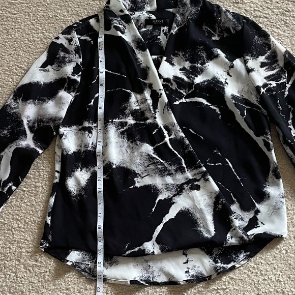 Petite Long Sleeve Blouse from Alfani - Picture 6 of 9